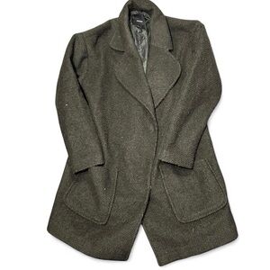 Forever 21 Olive Green PeaCoat